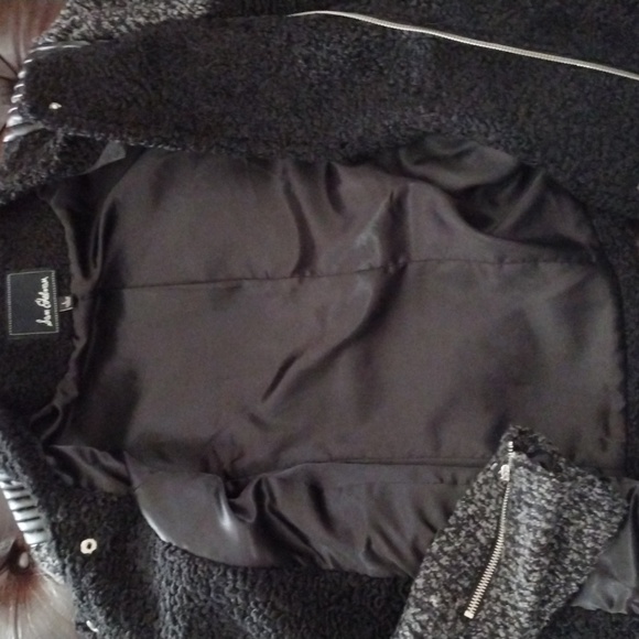 Sam Edelman Modern Moto Sweater Jacket - Picture 2 of 8